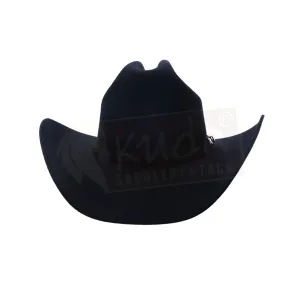 Santafe Western Felt Hat - Midnight Black