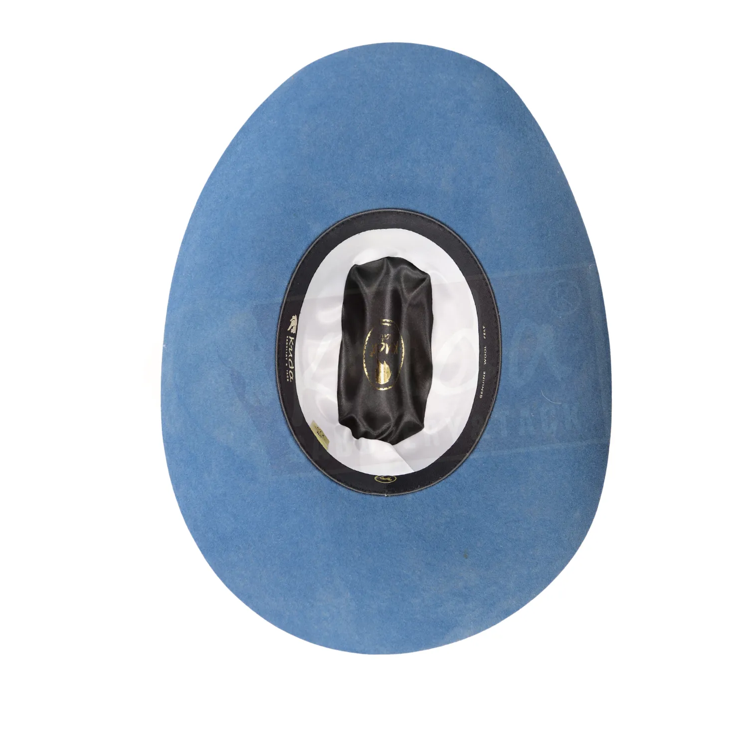 Santafe Western Felt Hat - Yale Blue