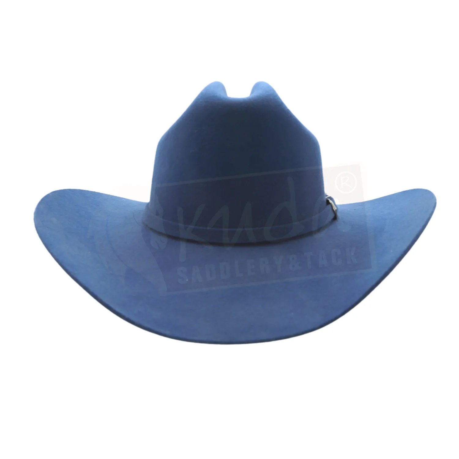 Santafe Western Felt Hat - Yale Blue