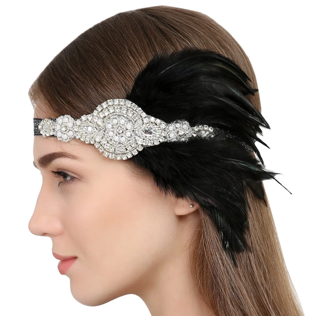 Silver Great Gatsby Accessories Set of 4