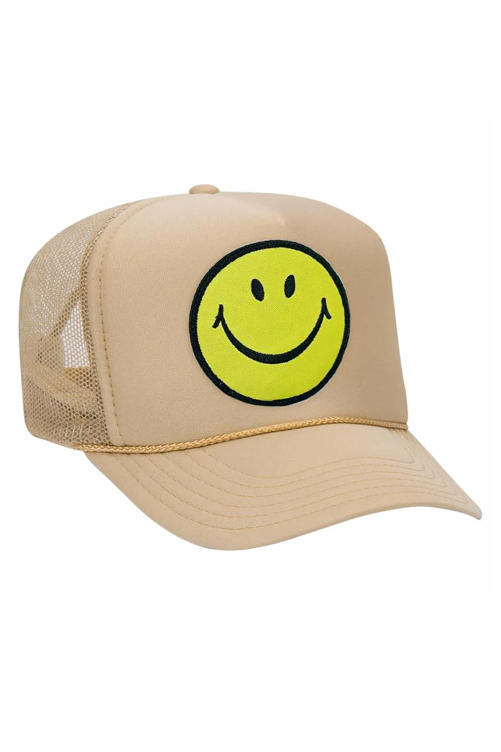SMILEY VINTAGE TRUCKER HAT