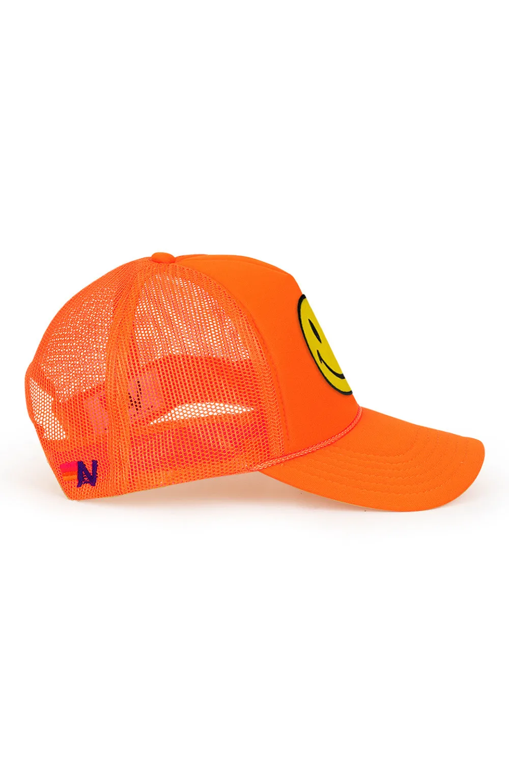SMILEY VINTAGE TRUCKER HAT