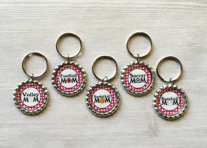 Sports Mom Keychains