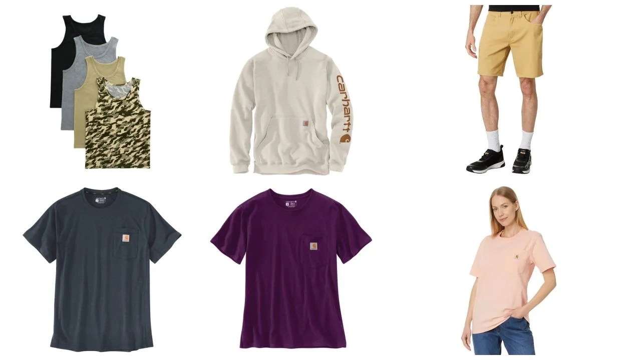 👚Stylish & Practical Clothing Manifested Lot #4937 -Carhartt, Izod, Carter's & more (60 units)