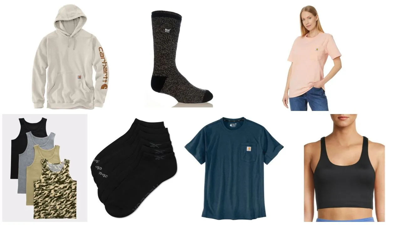 👚Stylish & Practical Clothing Manifested Lot #4937 -Carhartt, Izod, Carter's & more (60 units)