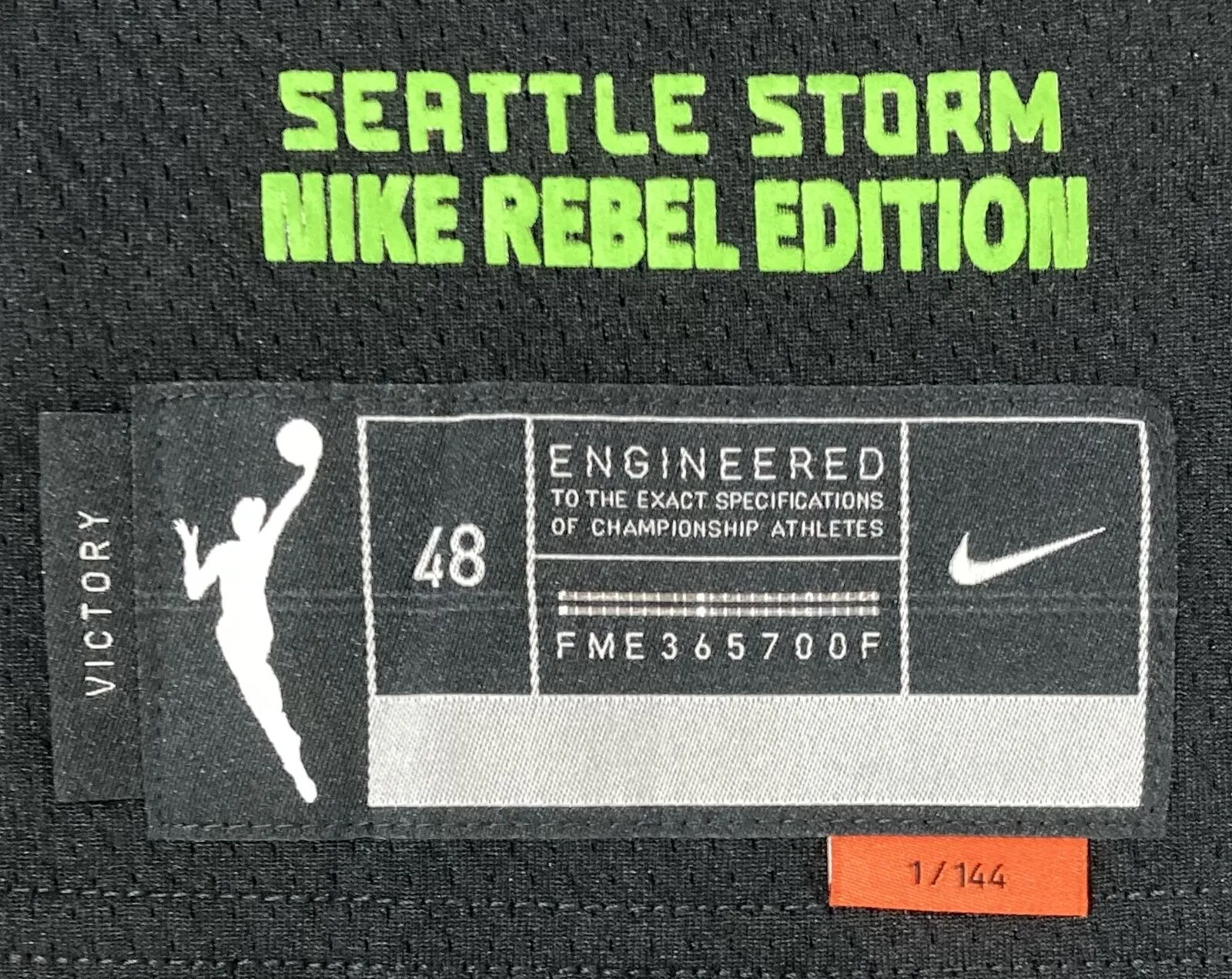 Sue Bird Signed Seattle Storm Black Nike WNBA Jersey JSA