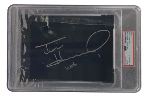 Tim Howard Signed Slabbed USA Soccer Cut Signature PSA/DNA 85076359