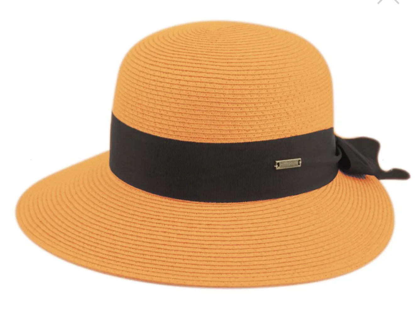 Women's Paper Straw Braid Cloche Hats with Sun Protection 2916