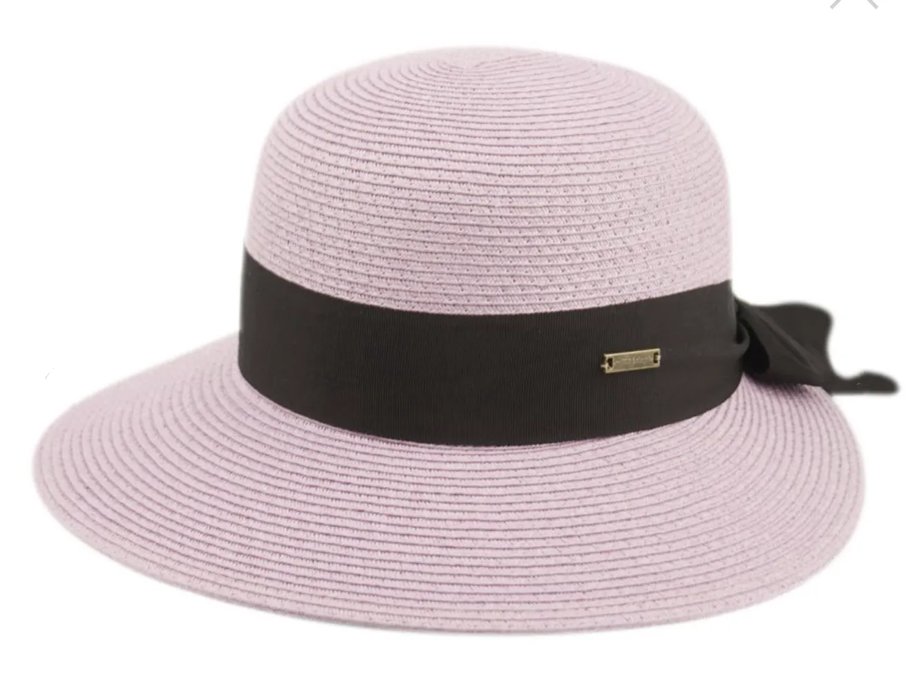 Women's Paper Straw Braid Cloche Hats with Sun Protection 2916